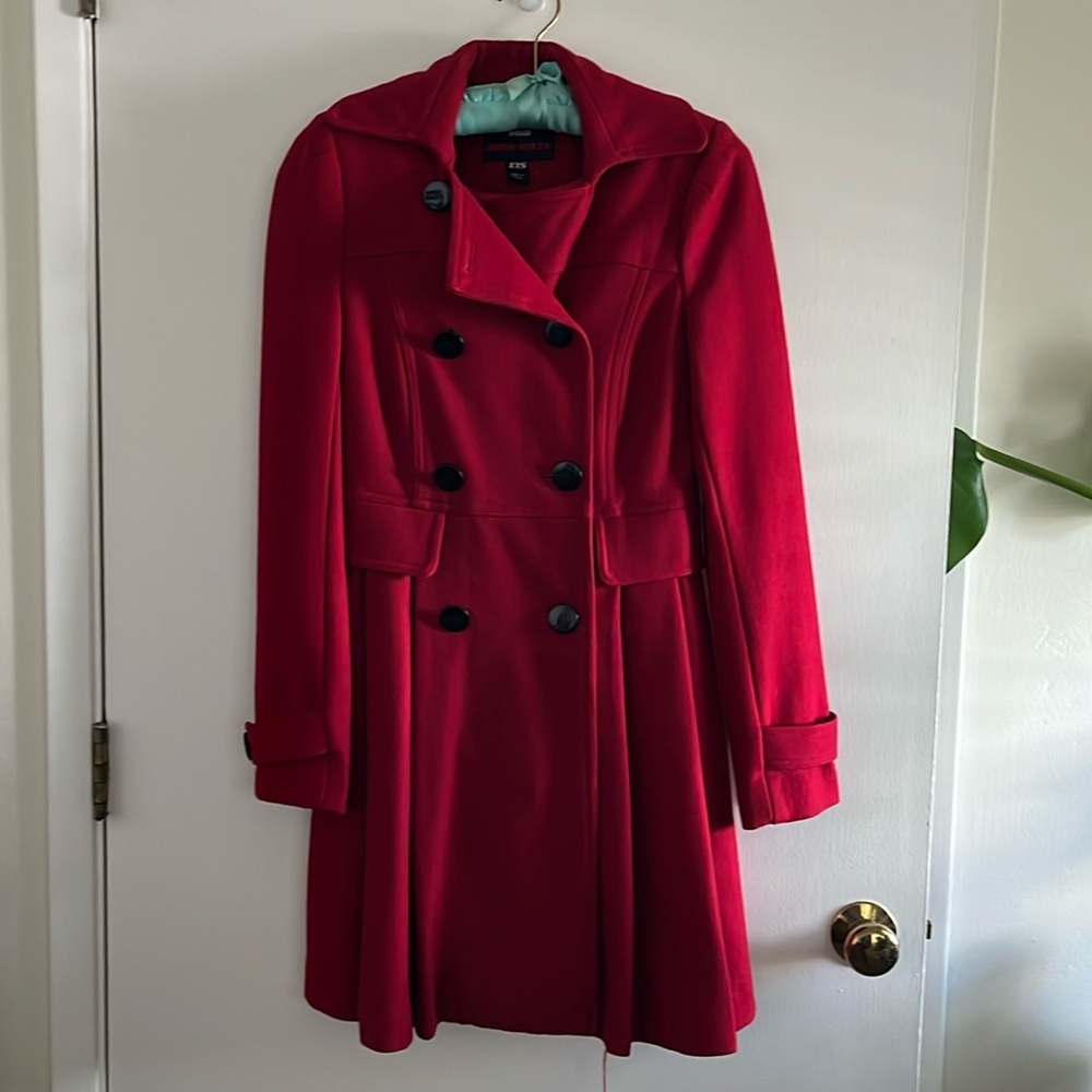 Red Miss Sixty coat, XXS, great condition
